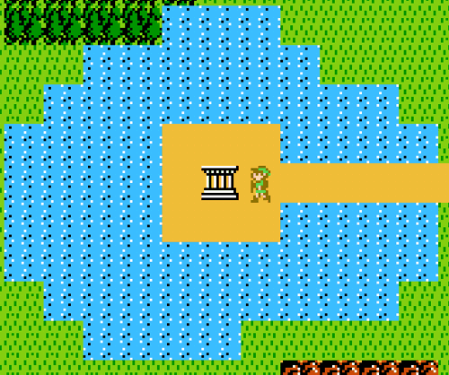 Zelda II Water Animation